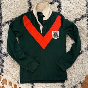 Ralph Lauren Vintage Chevron Rugby Shirt